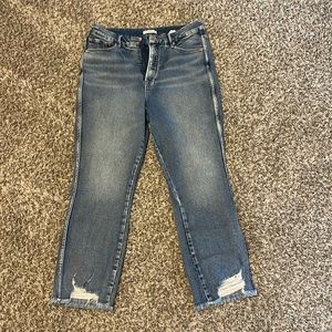 Good American good curve straight leg jeans